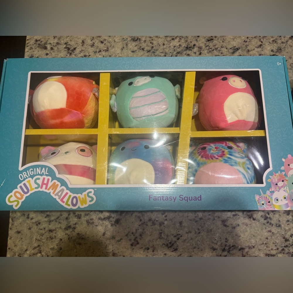 6 pack fantasy squad squishmallows new in box
